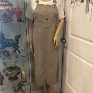 Joseph olive green jumpsuit dress